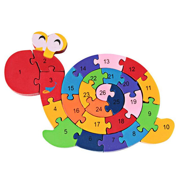 COUNT & ALPHABET PUZZLE